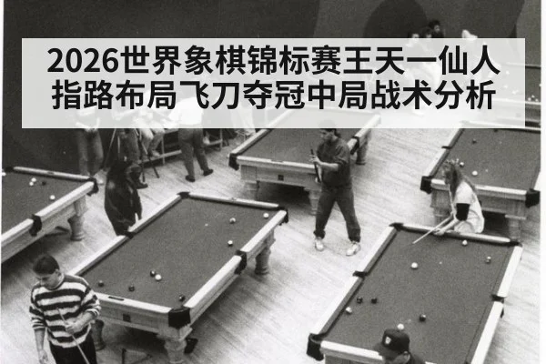 2026世界象棋锦标赛王天一仙人指路布局飞刀夺冠中局战术分析
